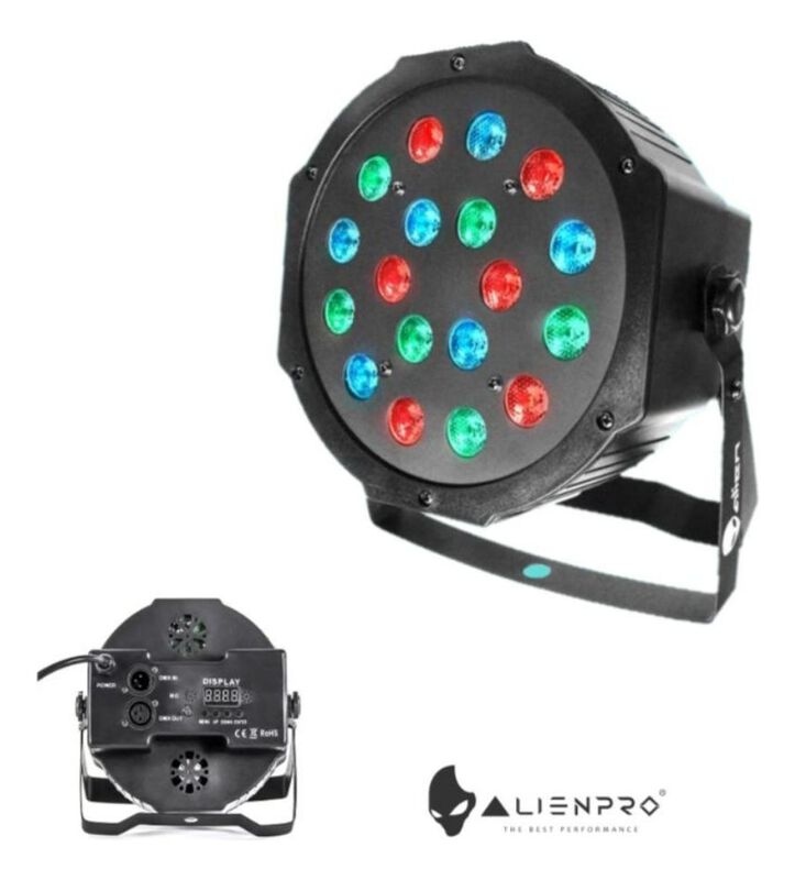 Ca&ntilde;on Led Par 18x3 Rgb Washer Alienpro 3 En 1 A... image number null