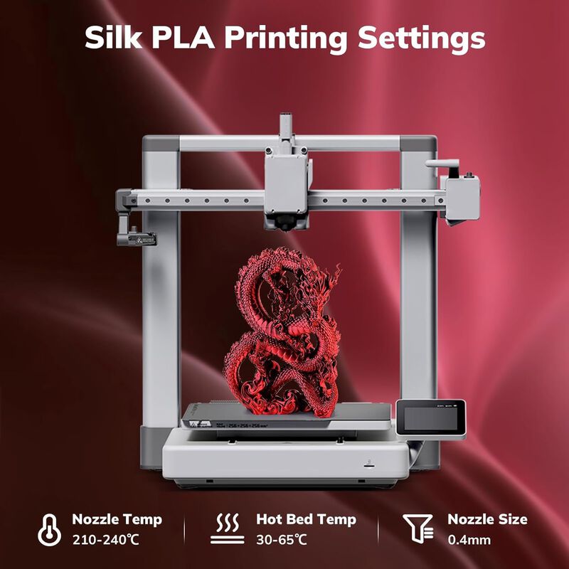 Filamento Pla Filajoy3d 1,75 mm 1 kg Silk Rojo/... image number null