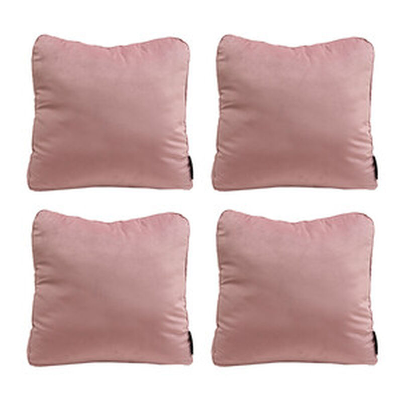 Set de 4 Cojines Dicasa ZitaOne Rosa Palo image number null