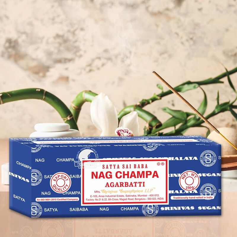 Varillas De Incienso Satya Sai Baba Nag Champa ... image number null