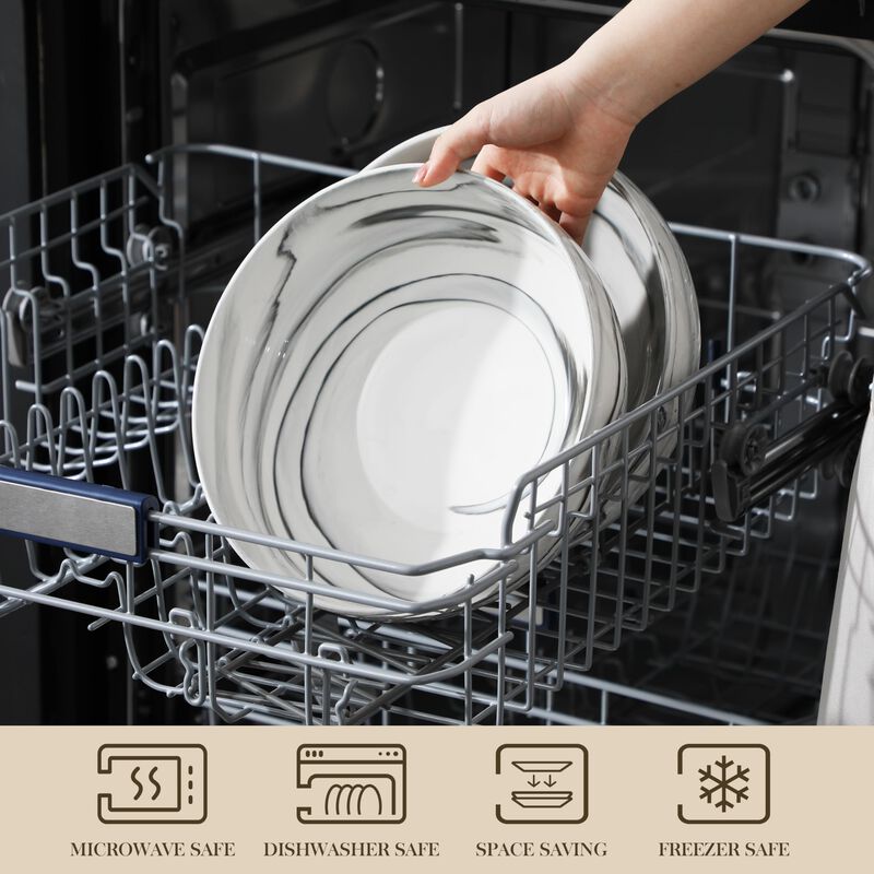 Tazones Para Servir Malacasa 25 cm Pack De 2 Gr... image number null