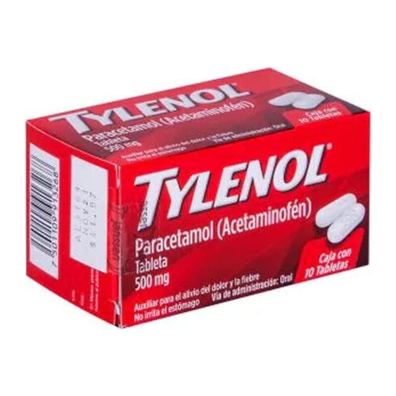 Tylenol Auxiliar En El Alivio Del Dolor Y Fiebr... image number null