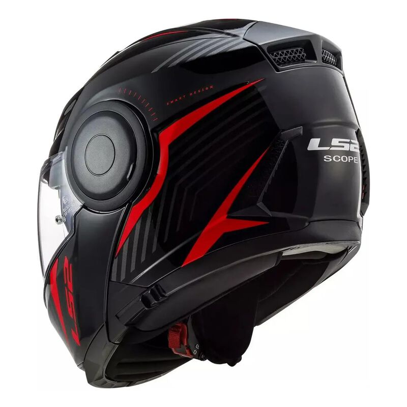 Casco Abatible Ls2 Scope Ii Skid M Ngo/r image number null