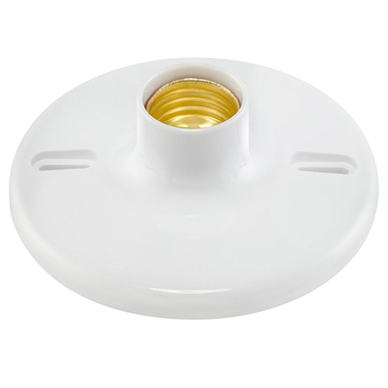 Portal&aacute;mpara de policarbonato redondo 102 mm image number null