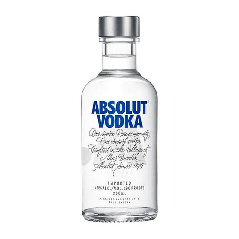 Absolut Vodka 200 Ml image number null