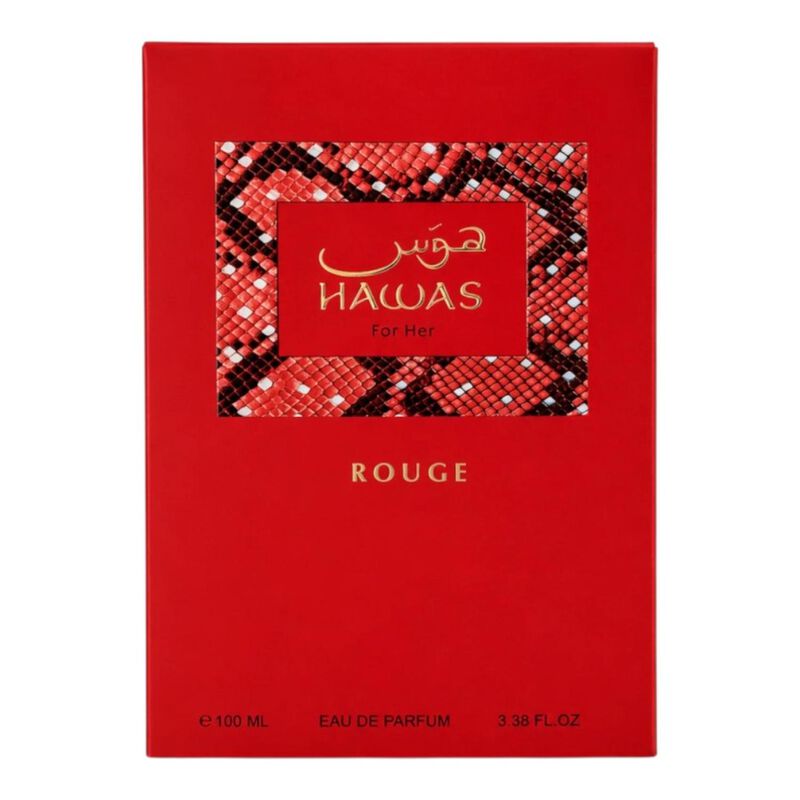 Perfume Rasasi Hawas For Her Rouge Edp 100 Ml image number null