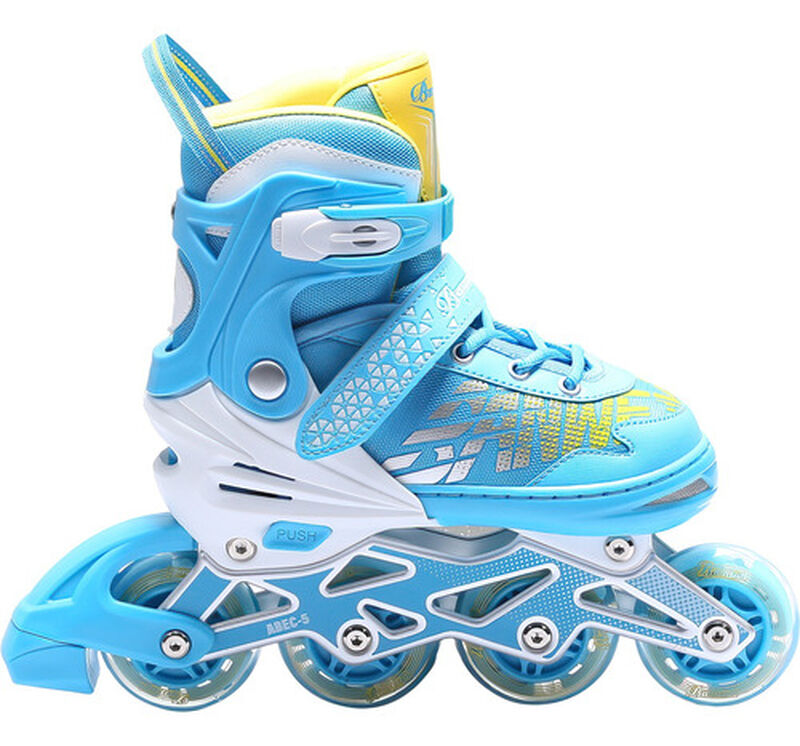 Patines En Linea Ni&ntilde;o Ajustable Ruedas Led + Pr... image number null