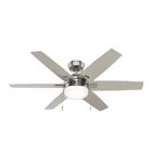 Ventilador De Techo 53261 Toledo N&iacute;quel Cepillado 52 Pulgadas Alb