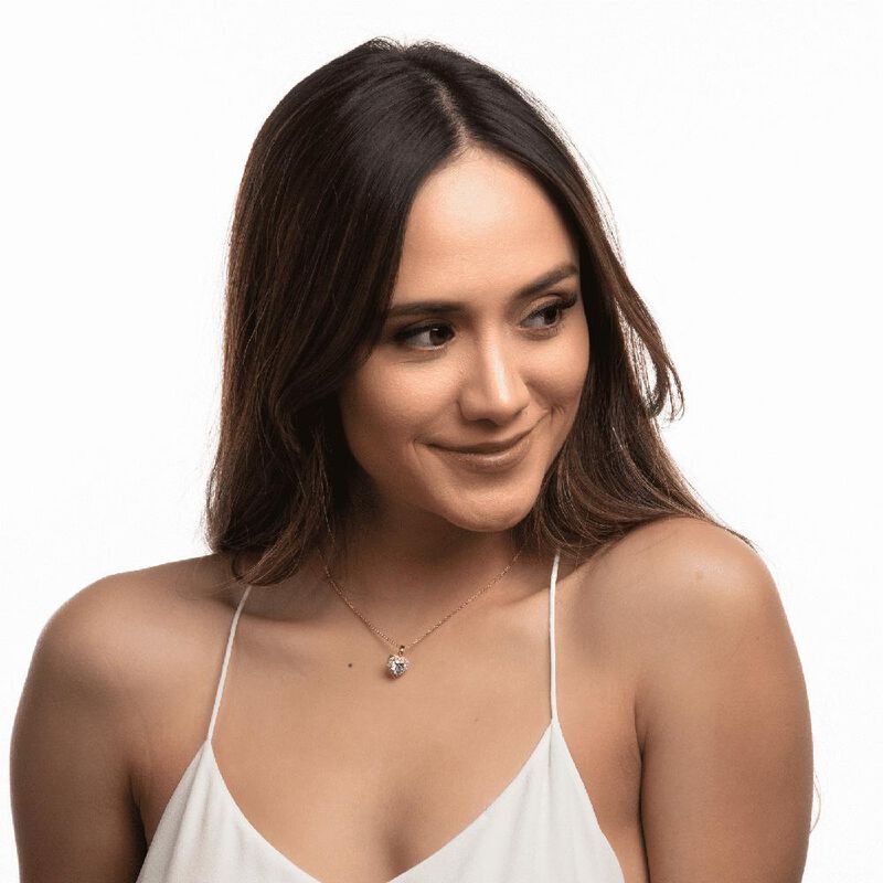 Collar Coraz&oacute;n Cristal Mujer Joyer&iacute;a Fantas&iacute;a F... image number null