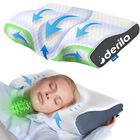Almohada Derila De Espuma Viscoel&aacute;stica Cervical Tama&ntilde;o Queen Para Dormir