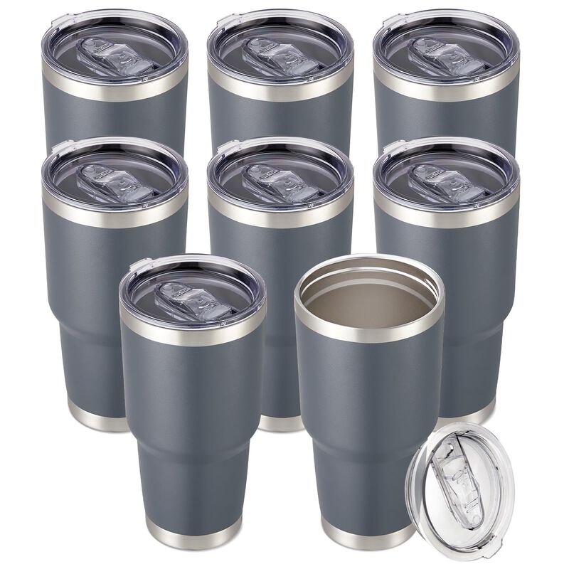 Vaso T&eacute;rmico Cool Yoleb 850 ml, Paquete De 8, A... image number null