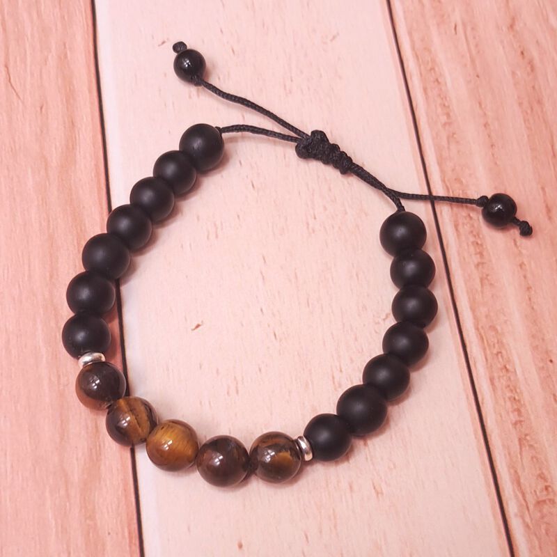 Pulsera Ajustable &Oacute;nix Mate Y Brillante image number null