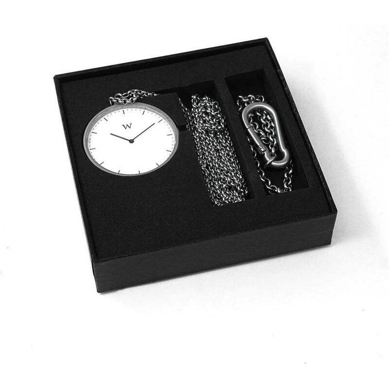 Reloj Wanderlust de Bolsillo plata image number null