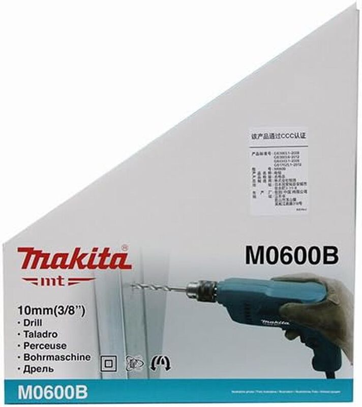 Taladro Makita Mt 3/8" Vvr 350w Azul Profesiona... image number null
