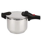 Olla De Presi&oacute;n Cl&aacute;sica De 8 L De Acero Inoxidable Bogner Color Gris