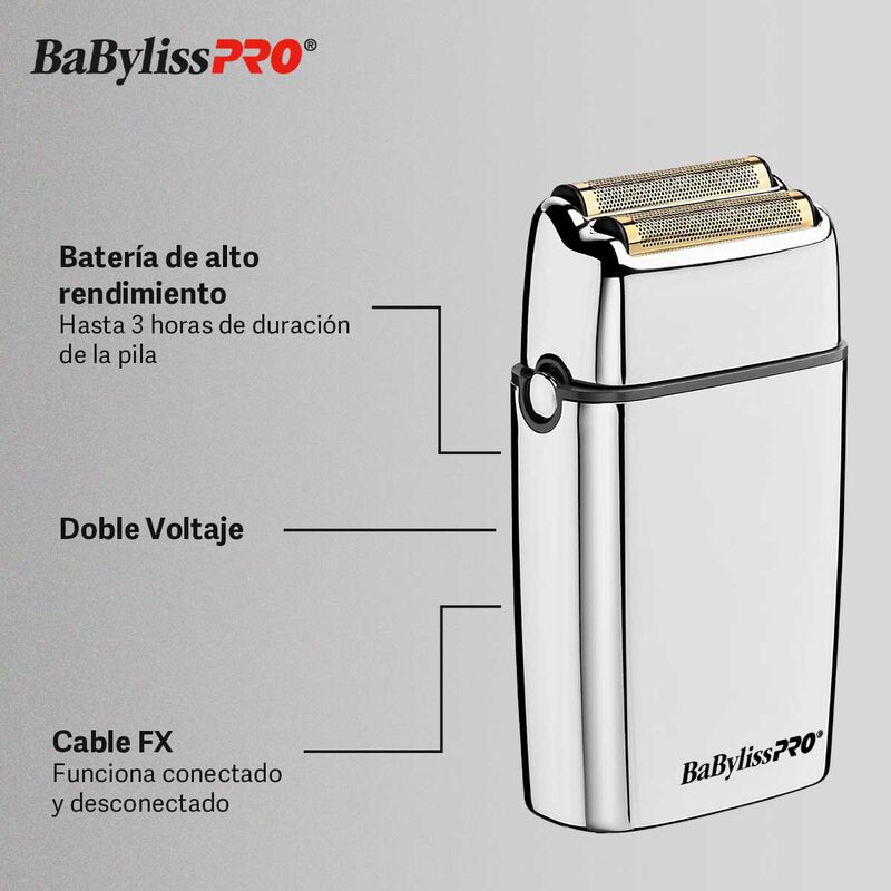 Rasuradora Facial Electrica Para Barba Babyliss... image number null