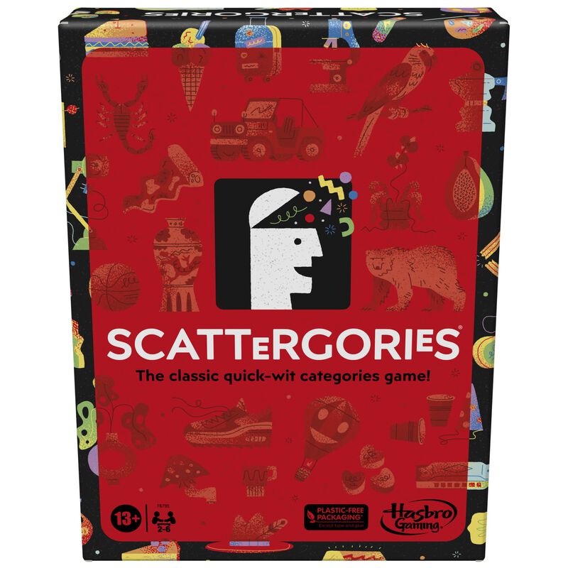 Juego De Mesa Hasbro Gaming Scattergories Class... image number null