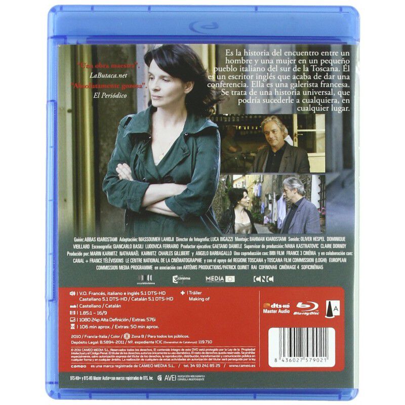 Copia certificada [Blu-ray] image number null