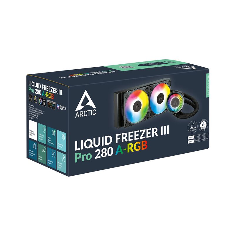 Arctic Liquid Freezer III Pro 280 A-rgb (black) image number null