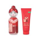 Set Benetton Sisterland Red Rose 2pzs, fragancia 80ml Edt Spray/ Body Lotion 75ml