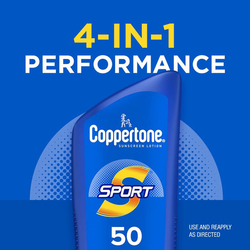 Crema Solar Coppertone Sport Spf 50, 207 Ml, Re... image number null