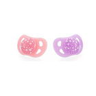 Chupón 0-6m Twistshake 2pz Rosa Lila Pastel
