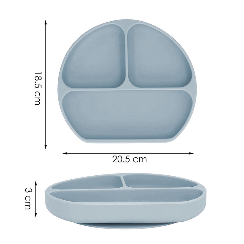 Juego de babero y accesorios de silicón Aquila ... image number null