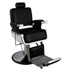 Sill&oacute;n Barberia Silla Reclinable Premium Giro 360&deg; Neum&aacute;tica Negro