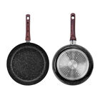 Sart&eacute;n 28cm Granito/madera 2 Antiadherente Inducci&oacute;n Bogner