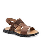 Yondeer Sandalia para joven camel caf&eacute;