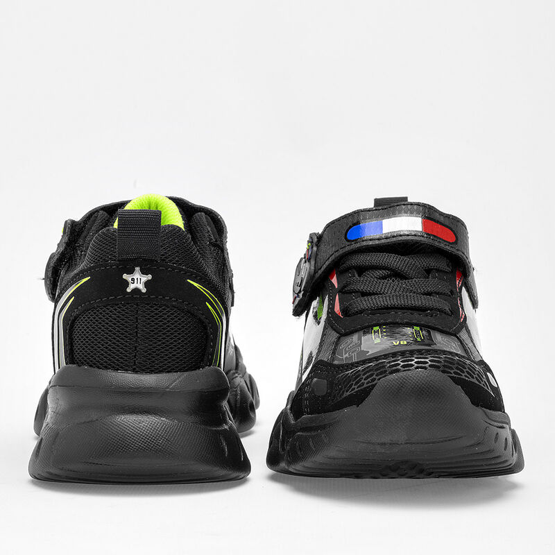 Celex Tenis deportivo para ni&ntilde;o. Negro rojo, co... image number null