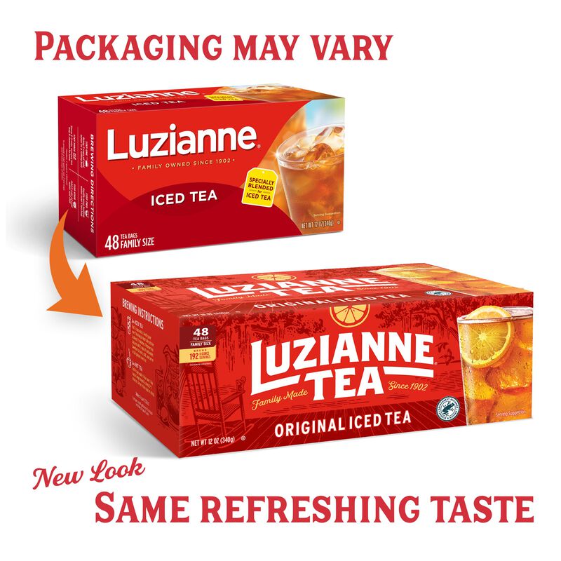 T&eacute; Helado Luzianne 340 g (48 Bolsas) image number null