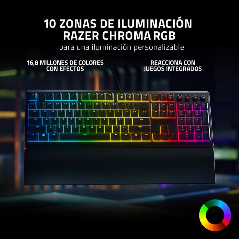 Razer Keyboard Ornata V3 Low Profile Membrana S... image number null
