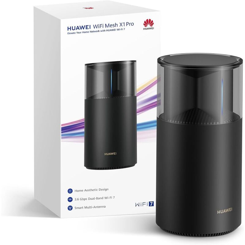 Router Inal&aacute;mbrico Huawei Wifi Mesh X1 Pro - Ne... image number null