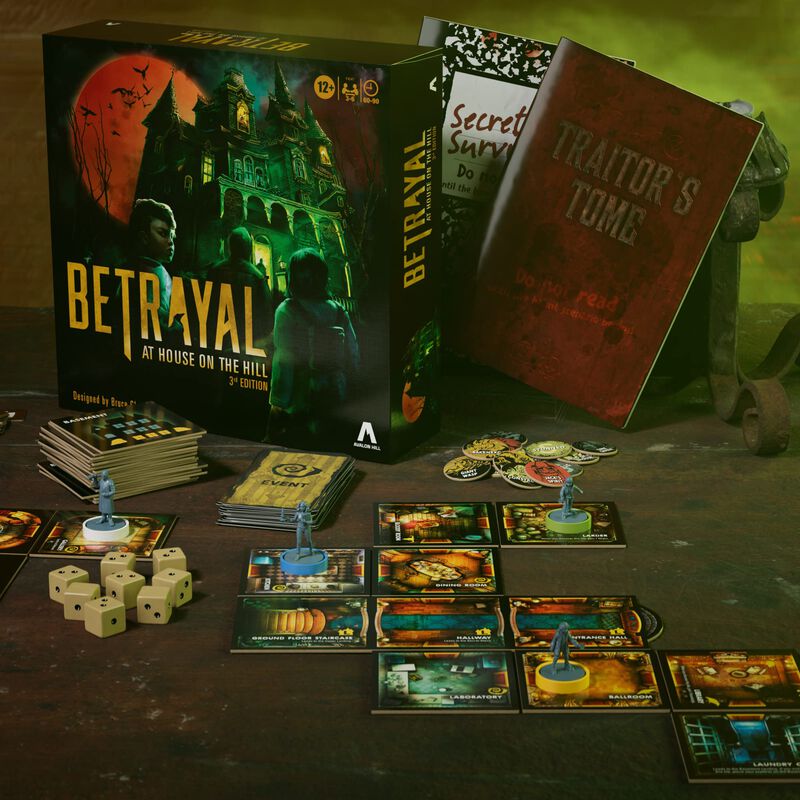 Juego De Mesa Avalon Hill Betrayal At The House... image number null