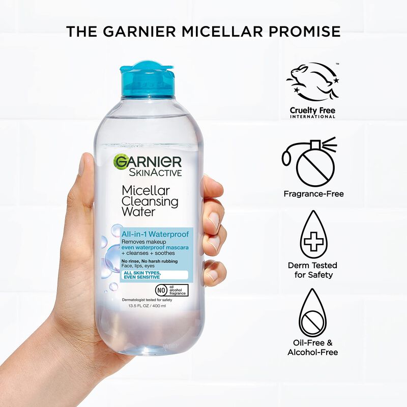 Agua Micelar Garnier Hidratante De 400 Ml Para ... image number null