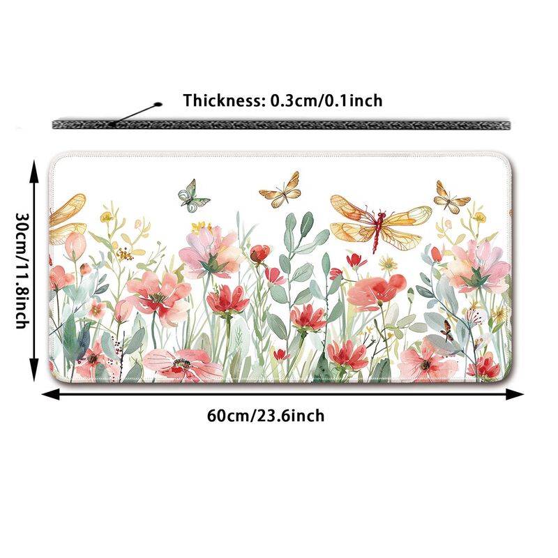 Alfombrilla De Teclado Flodirise 60x30 cm Flor ... image number null