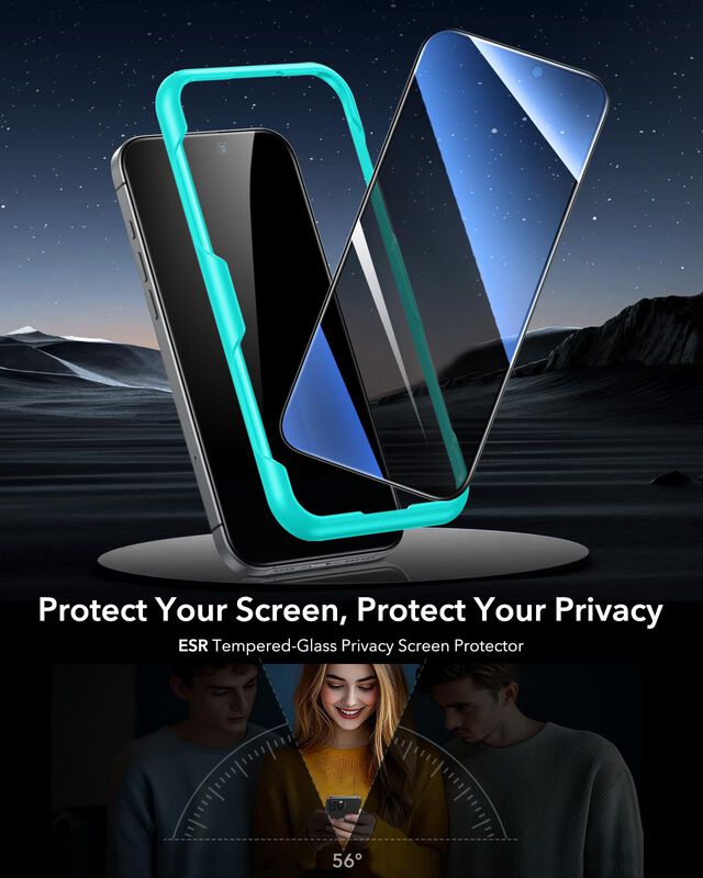 Protector De Pantalla De Privacidad Esr Para Ip... image number null