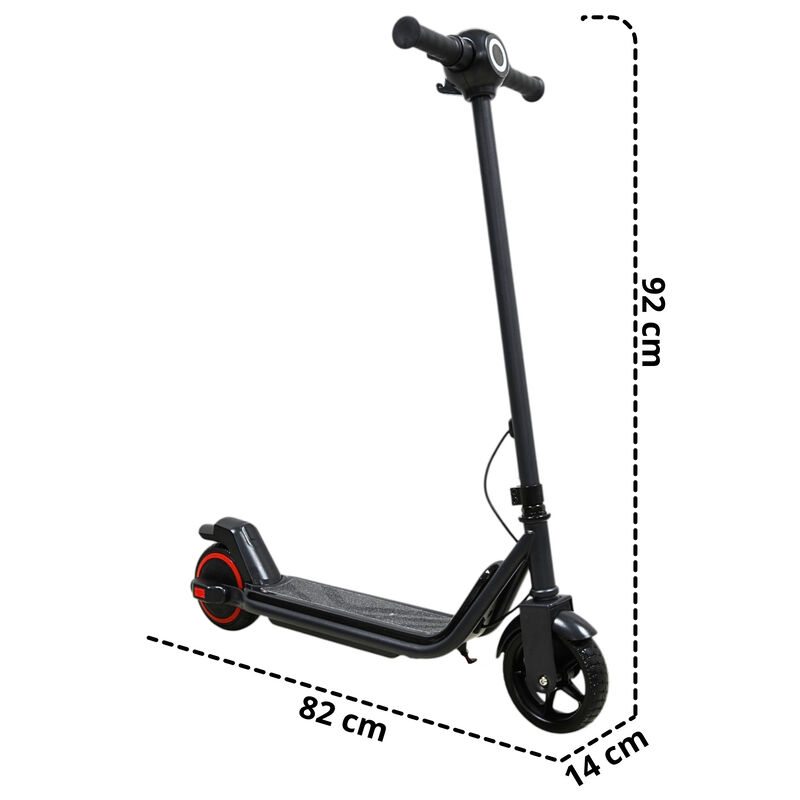 Scooter El&eacute;ctrico Para Ni&ntilde;os Con Luces Led Bate... image number null