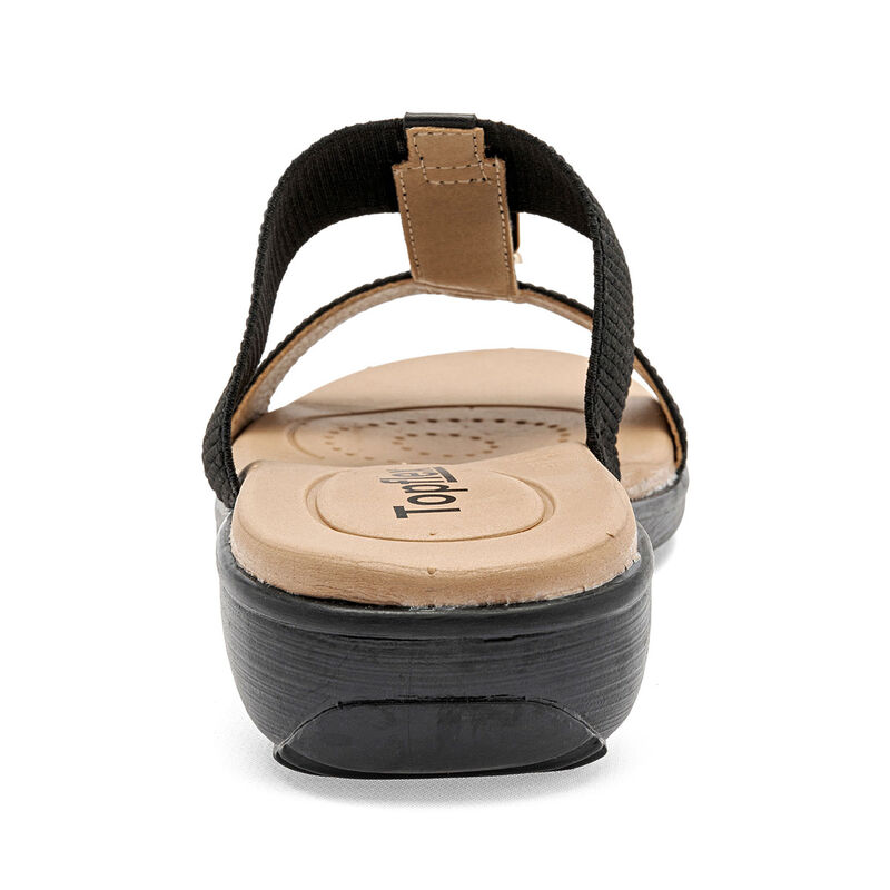 Topflex Sandalia Negro Para Mujer 147649ce image number null