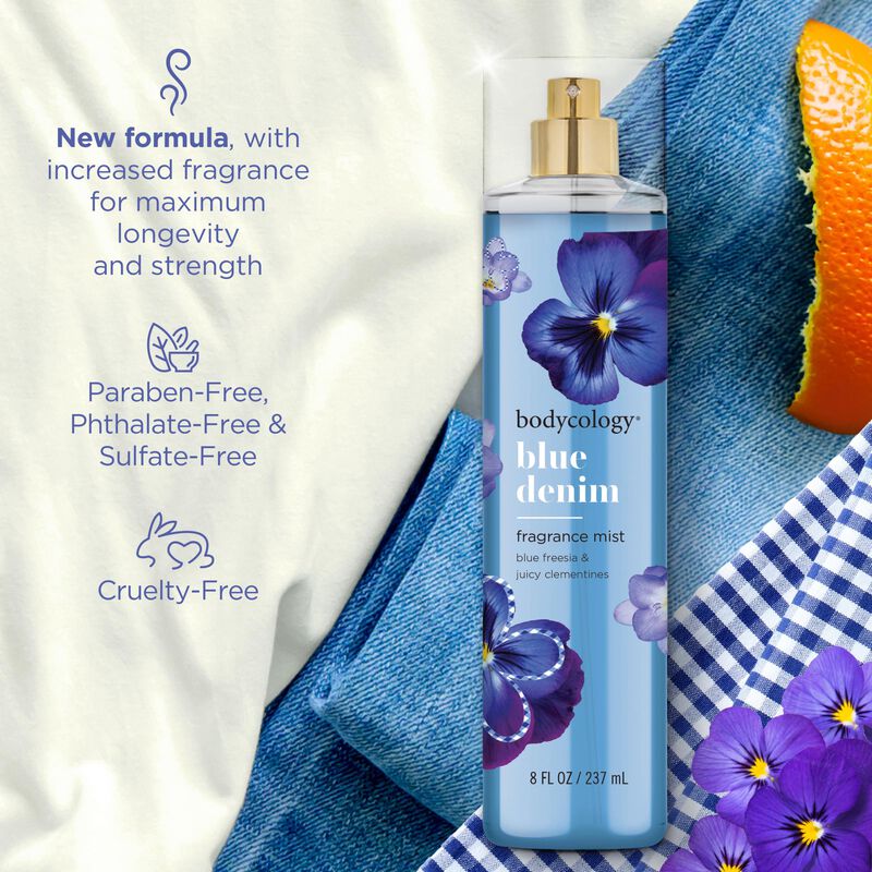 Body Mist Bodycology Blue Denim De Larga Duraci... image number null
