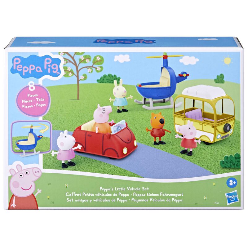 Playset Peppa Pig Peppa's Little Vehicle Con He... image number null