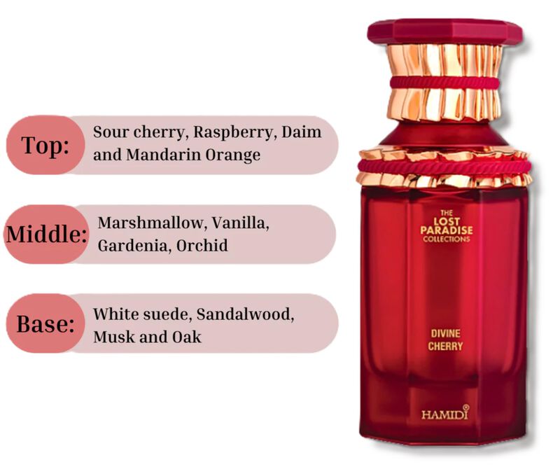 Perfume Hamidi Lost Paradise Divine Cherry 100 ... image number null