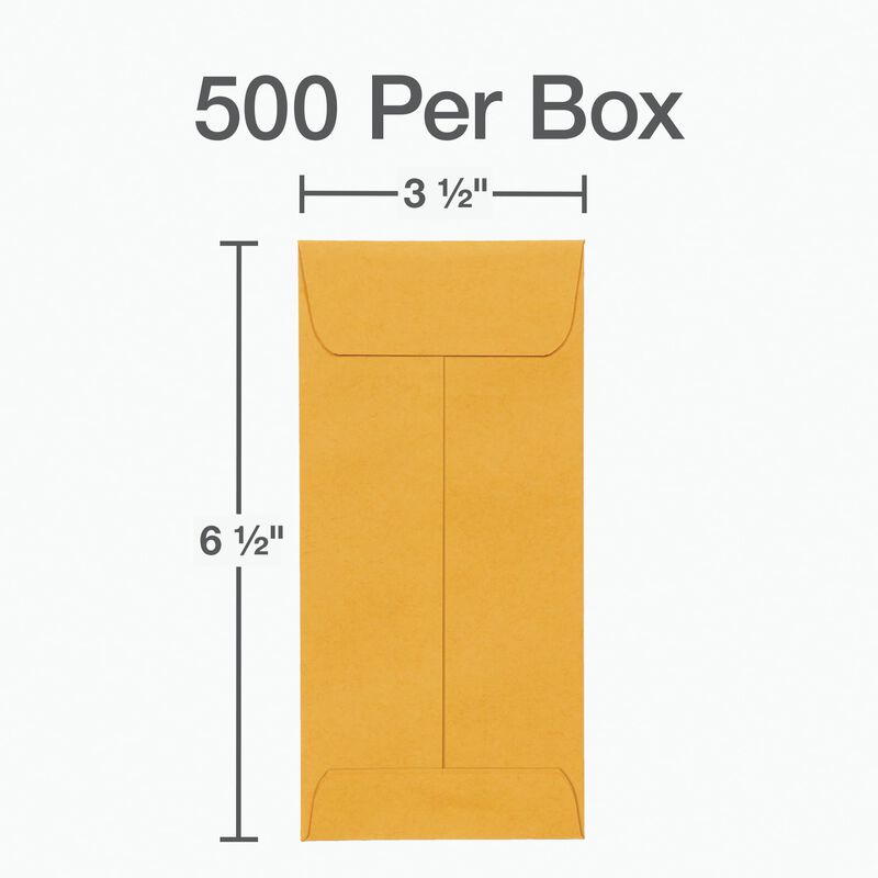 Sobres Columbian 9 &times; 16 cm (500 Unidades) Kraft... image number null