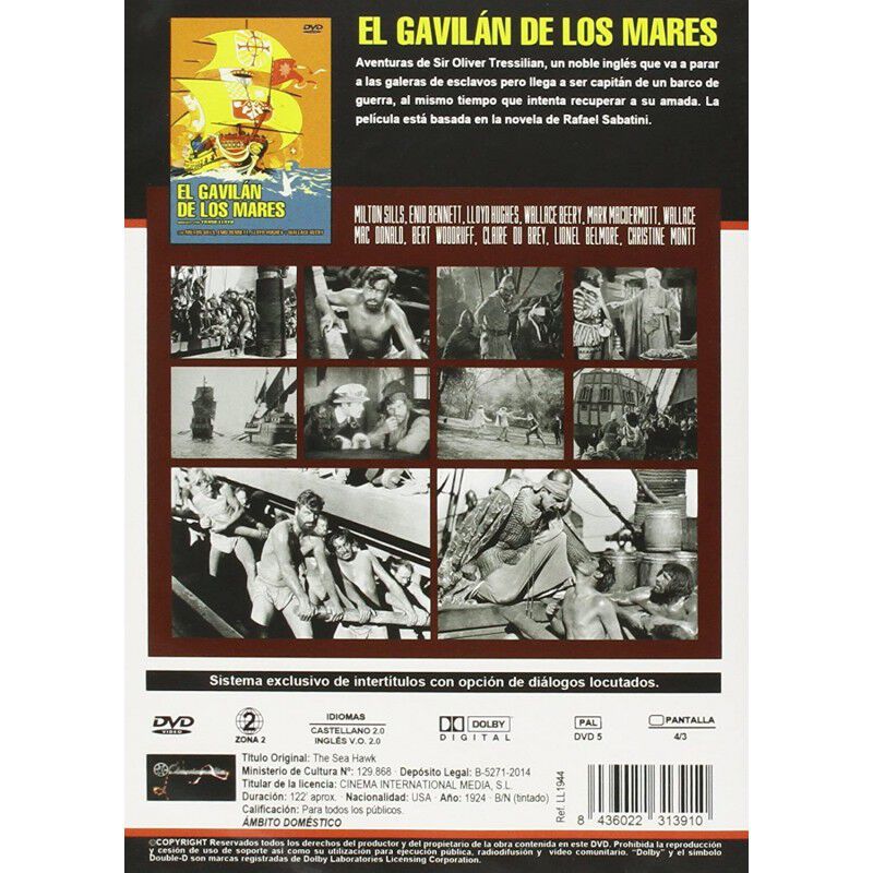 El Gavilan De Los Mares (dvd) image number null