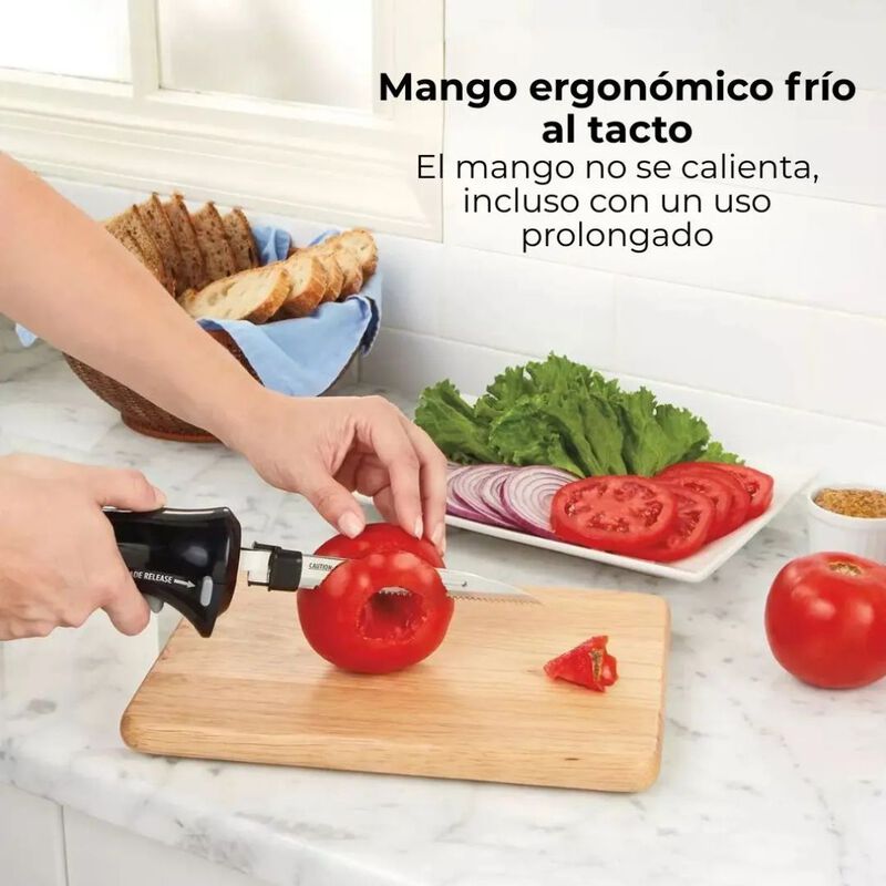 Cuchillo El&eacute;ctrico Hamilton Beach Carne Y Aves ... image number null