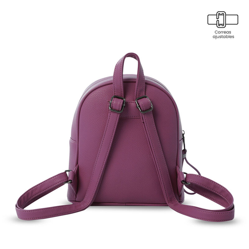 Mochila Bolso Peque&ntilde;a Totto Smooth Para Mujer C... image number null