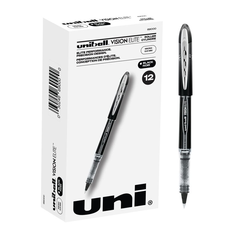 Bol&iacute;grafos Uni-ball Vision Elite, Color Negro, ... image number null
