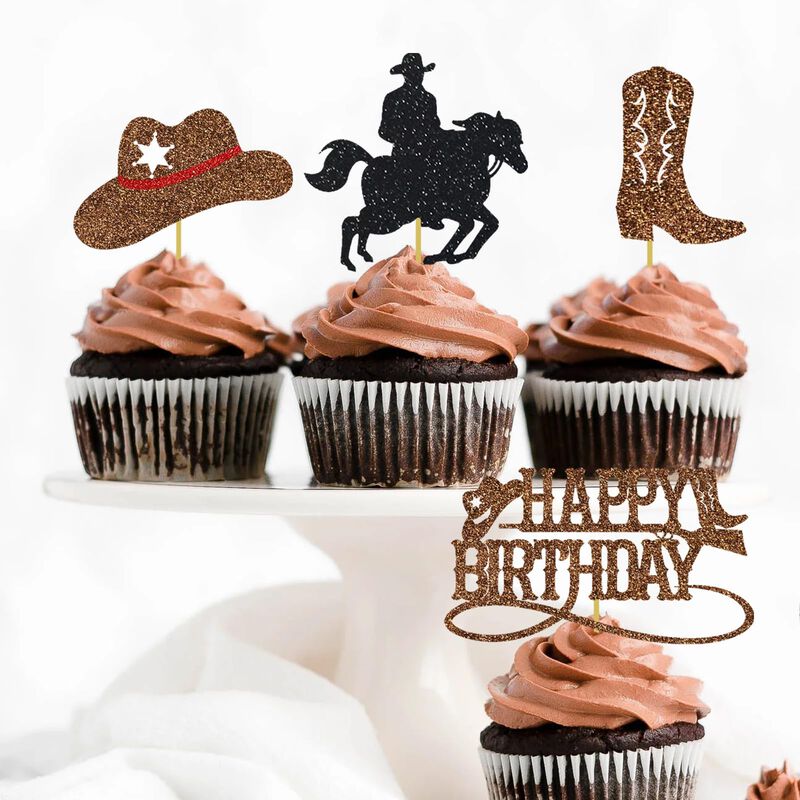 Adorno Para Pastel Domoo Of Dreams Vaquero Rode... image number null