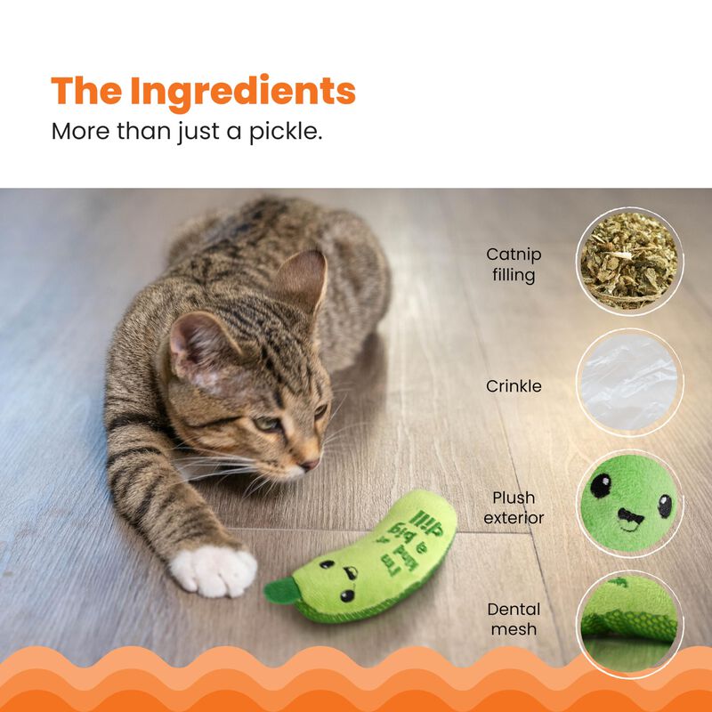Juguete Para Gatos Catstages Crunchy Pickle Kic... image number null